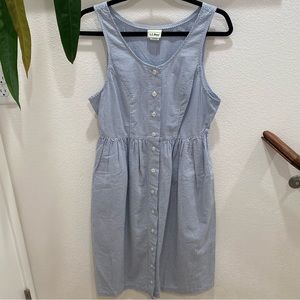 L.L. bean dress 100% cotton made in USA